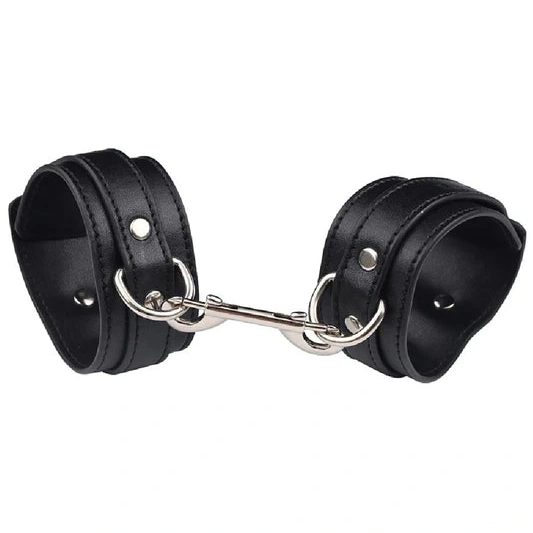 Anal Elegant Collar with 5334 Hook and Beaded Cuffs 1207